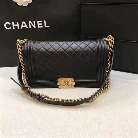 chanel le boy wallet price|Chanel black boyfriend bag.